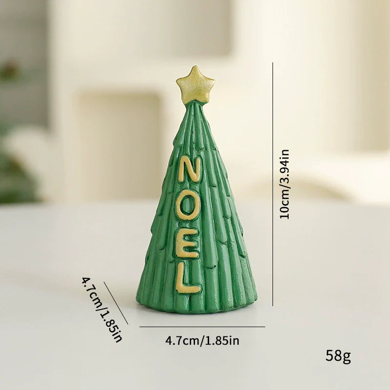 Creative Resin Christmas Micro Landscape Ornament