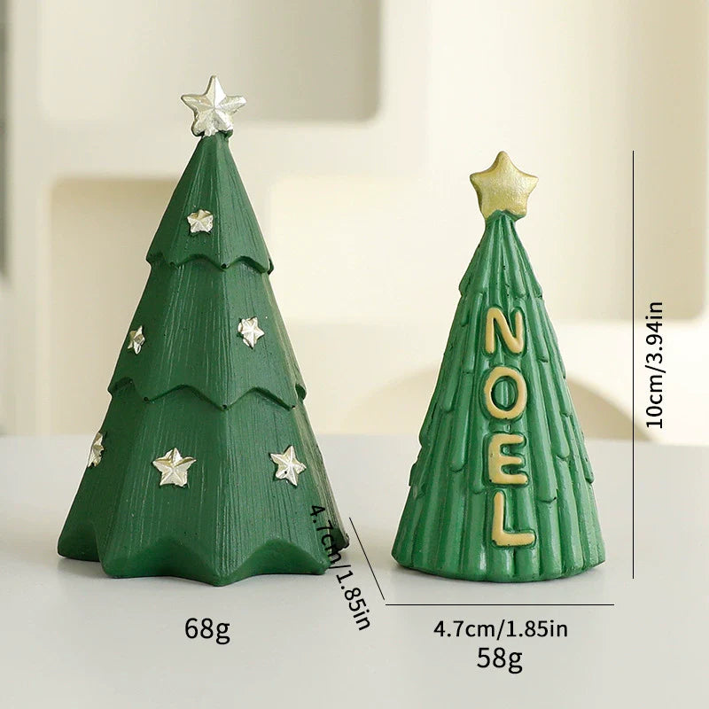 Creative Resin Christmas Micro Landscape Ornament