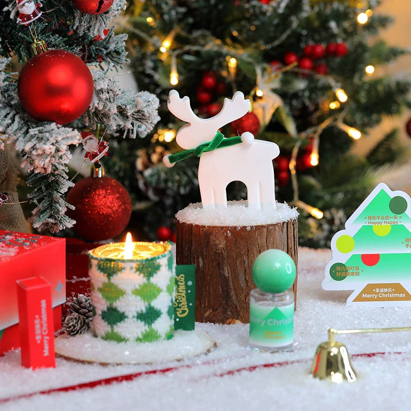 Soy Wax Christmas Scented Ornament Gift