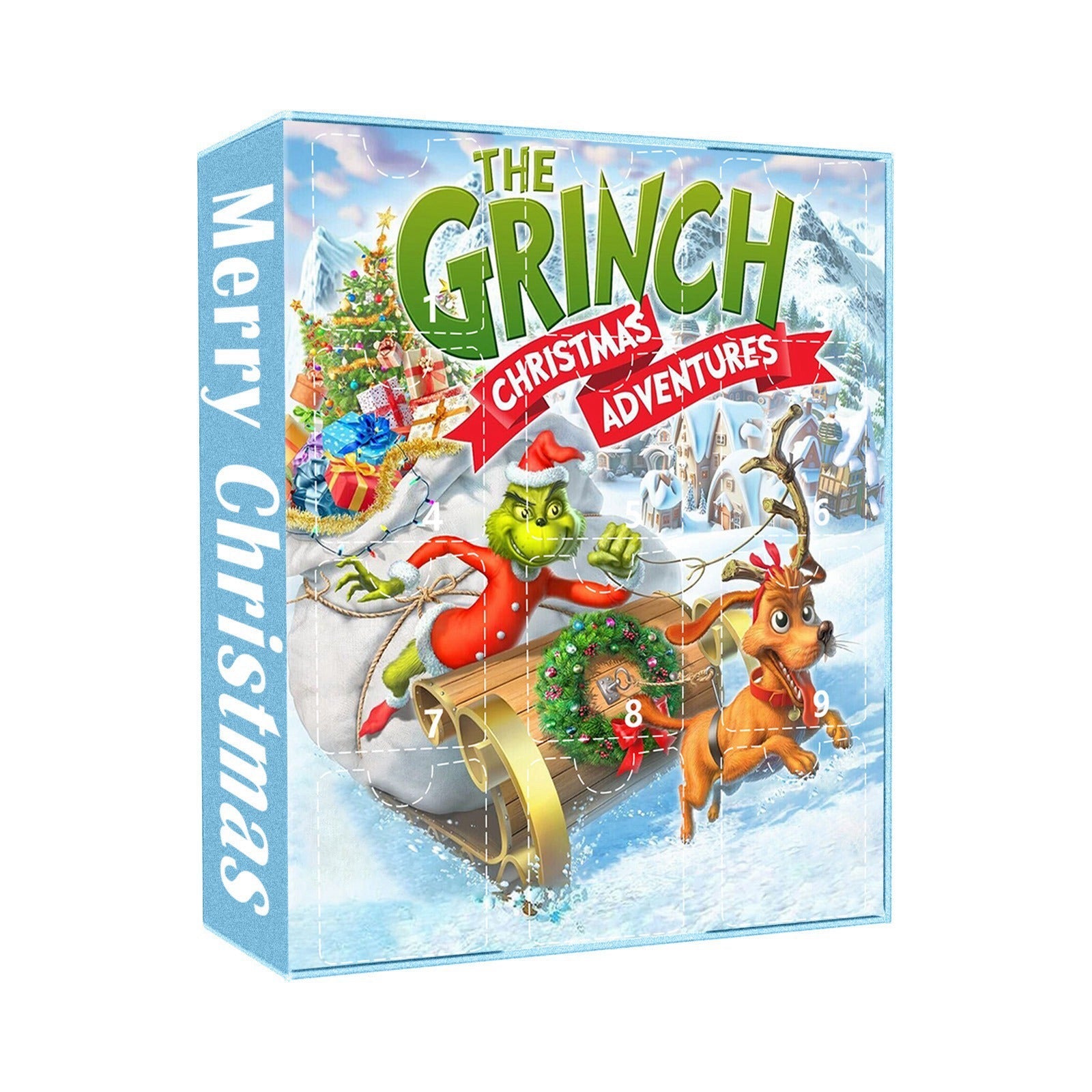 Creative Grinch Countdown Christmas Blind Box Set