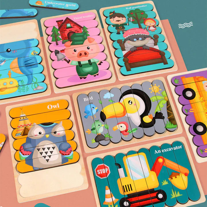 Maliben | Wooden Puzzle Challenge - Fun Puzzle Game For Kids