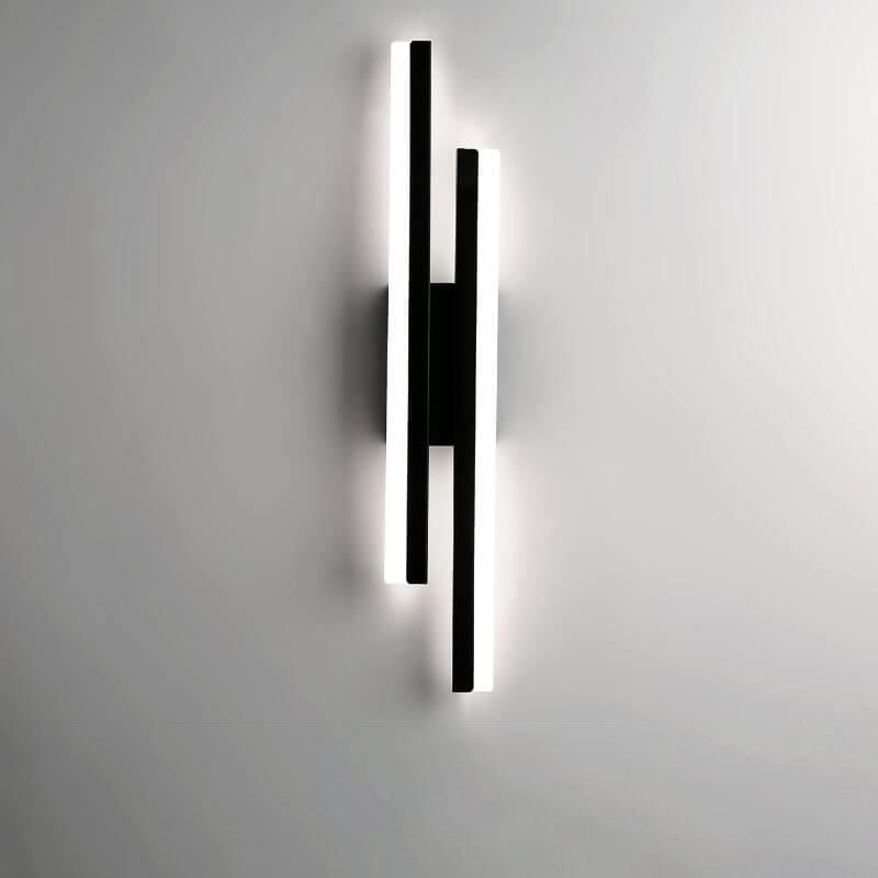 Maliben | Luxline Modern Led Wall Lamp | Minimalist Design | Iron & Acrylic | Dimmable Light