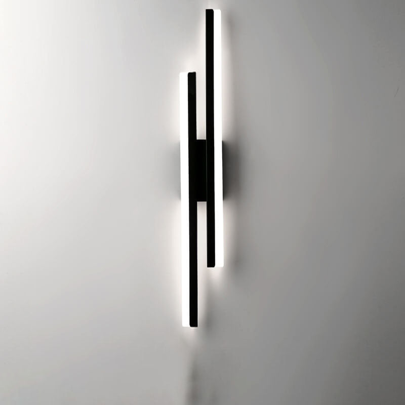 Maliben | Luxline Modern Led Wall Lamp | Minimalist Design | Iron & Acrylic | Dimmable Light