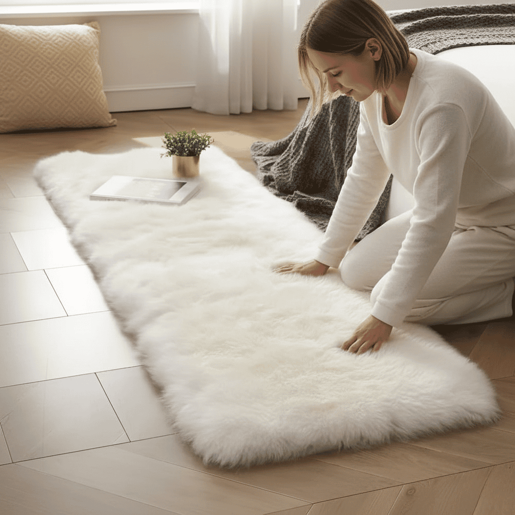 Maliben | Fluffy velvet sofa cover with noble aesthetics