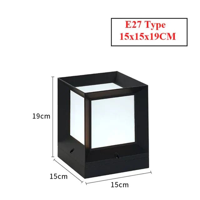 Maliben Modern LED outdoor floor lamp for driveways, gates, and garden paths