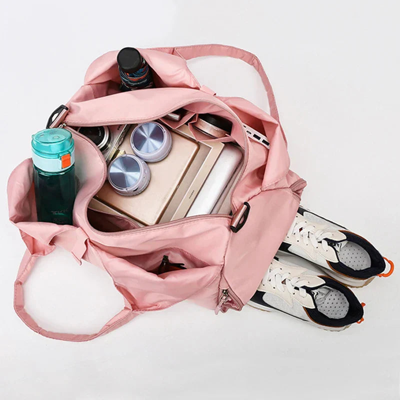 Maliben | Women Gym Handbag With Shoe Compartment