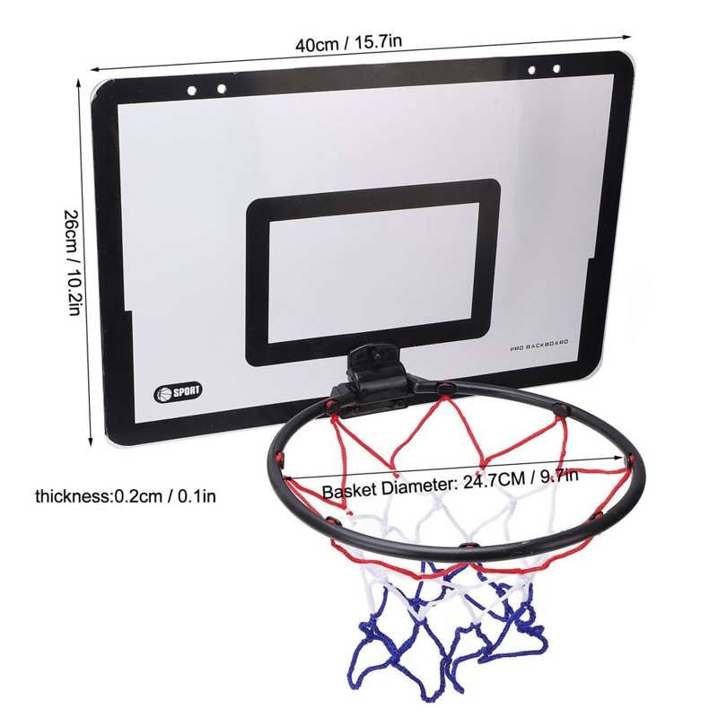 Maliben | Indoor Adventure Basketball Hoop Set