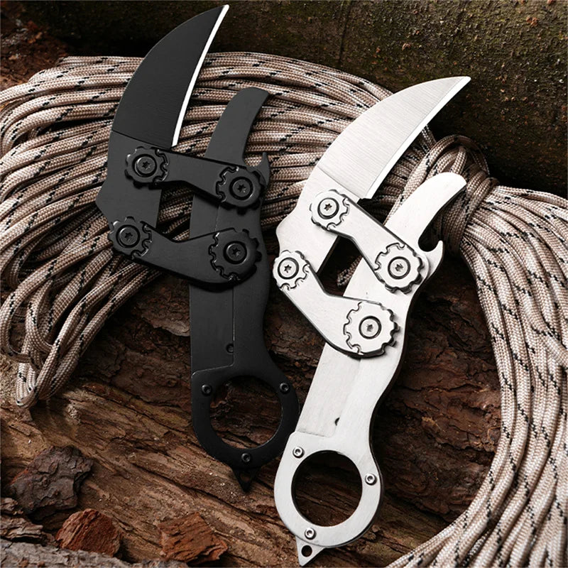 Maliben | Ergonomic Handle Foldable Karambit Edc Knife