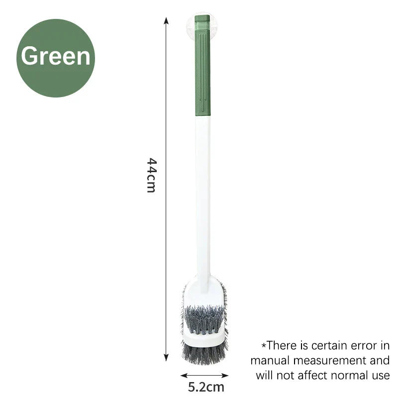 Maliben | Cleantwin Wc Brush | Double-Sided Toilet Brush With Long Handle | Deep Cleaning & Hygienic | Space-Saving Hangable