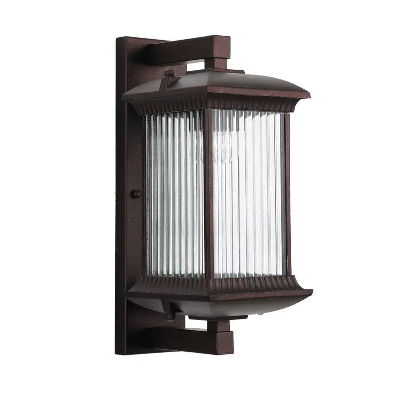 Maliben | Light-Repellent Outdoor Wall Light Metal | Weatherproof Ip65 | E27 Socket | For Garden, Gate & Terrace