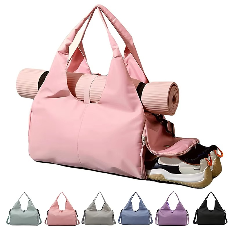 Maliben | Women’S Waterproof Sport And Travel Duffel Bag With Shoe Compartment