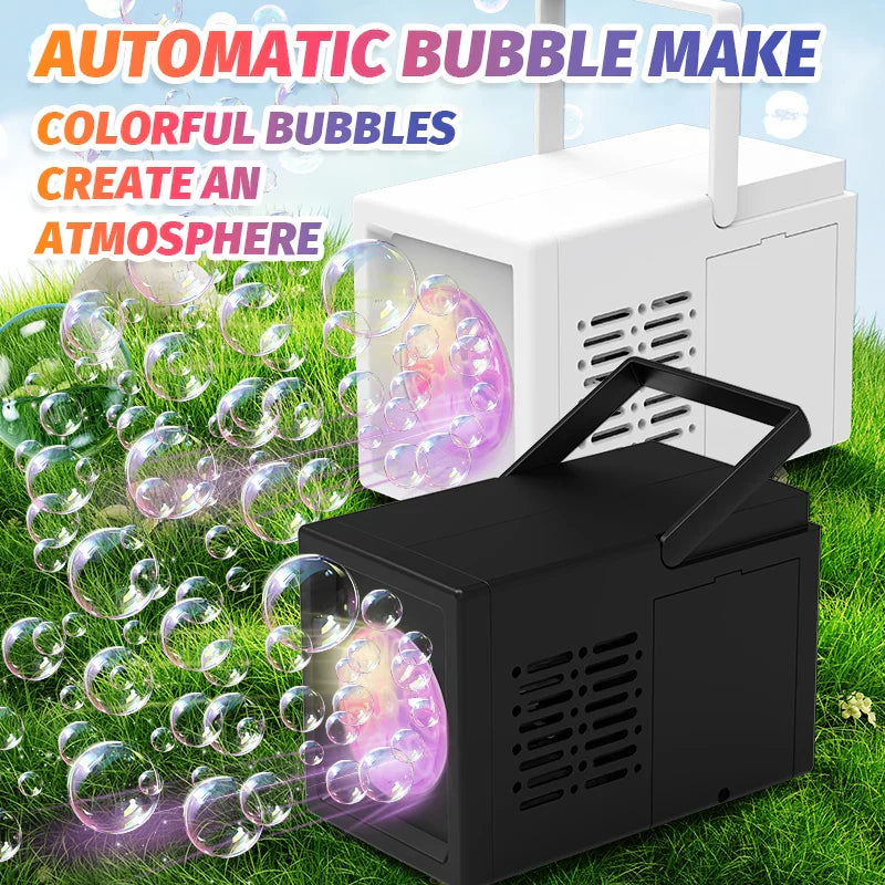 Maliben | Bubbleblast X10 | Cheerful Outdoor Fun – Automatic Bubble Machine For Kids