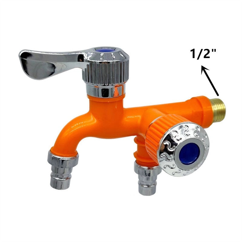 Maliben | Double Divider Universal Connector Faucet