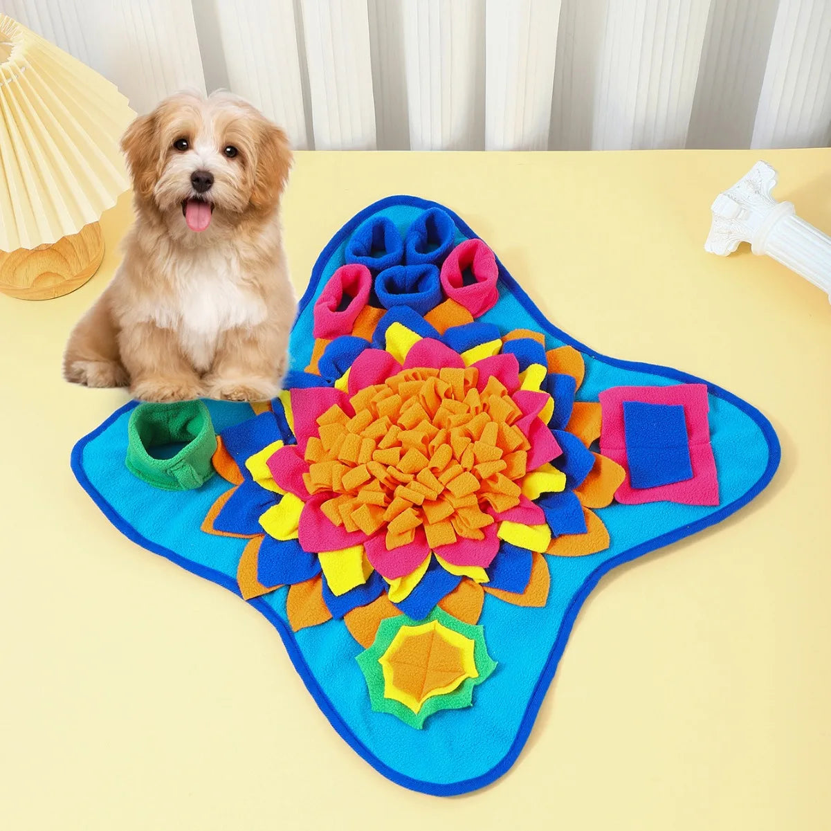 Maliben | Sniffing Joy | Intelligent Snuffle Mat for Dogs | Interactive Food Toy Against Boredom | Promotes Natural Searching Instincts