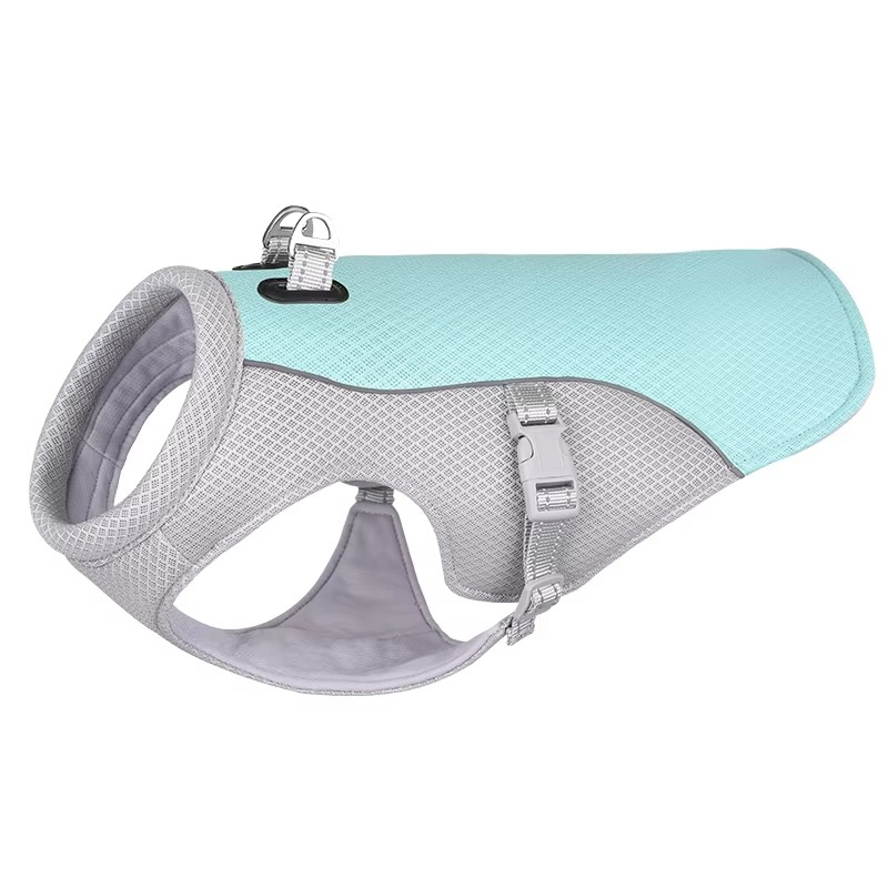 Maliben Summer Reflective Dog Cooling Vest & Quick-Release Harness