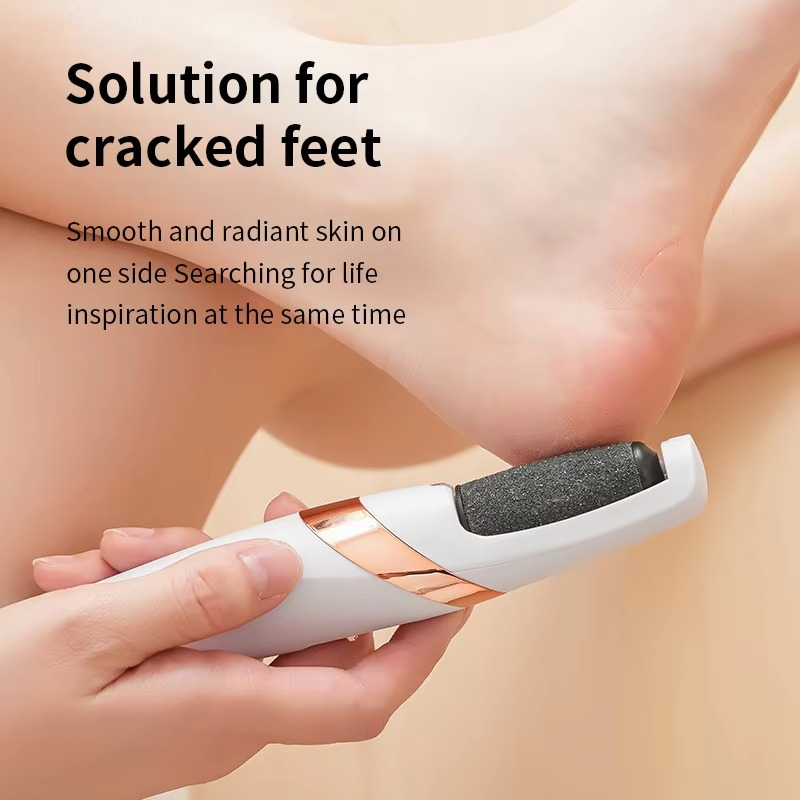 Maliben | Ultimate Rechargeable Electric Foot Care Kit With Dual Roller Heads