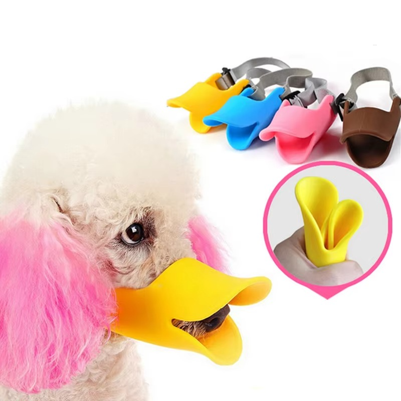 Maliben | Adjustable Silicone Duckbill Dog Muzzle for Small and Large Dogs