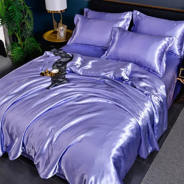 Maliben | Satinluxe Duvet Cover - Luxe Satin Duvet Cover For Your Bedroom