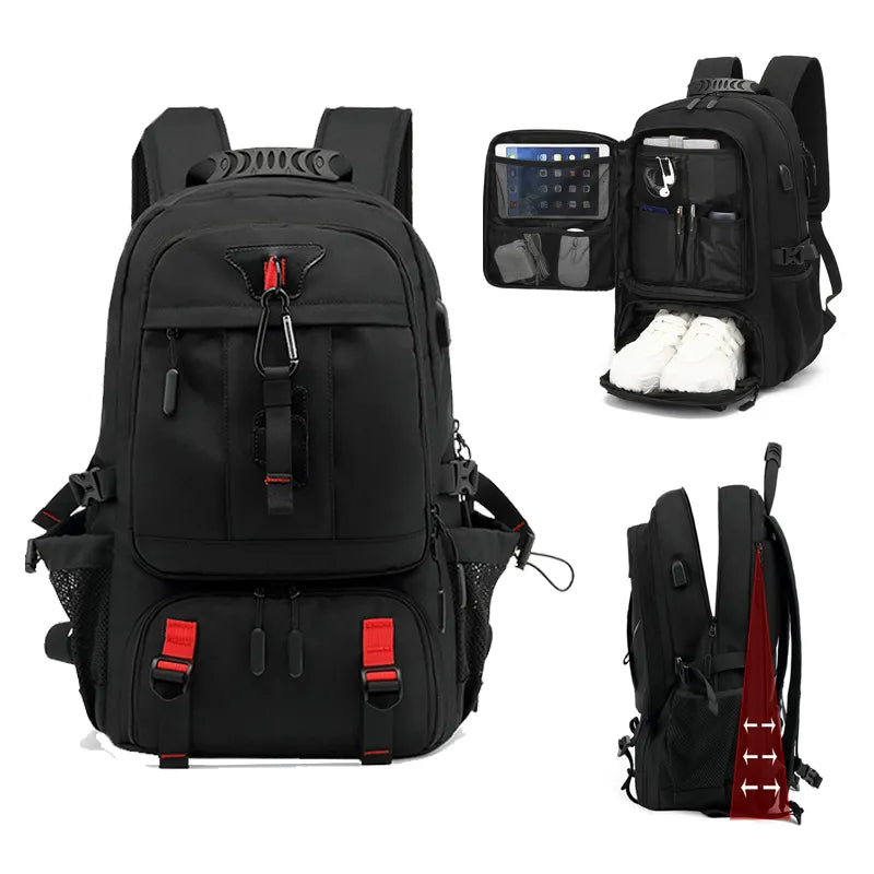 Maliben | Techtrek Pro Backpack - Backpack With Practical Usb Charging Port