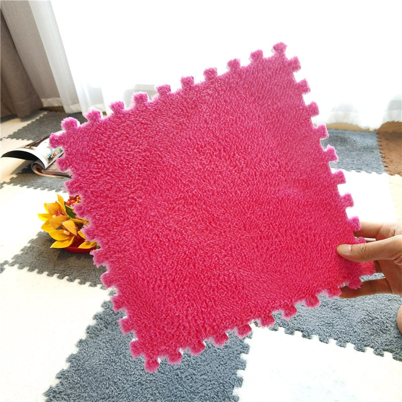 Maliben | Diy Winter Plush Puzzle Mat