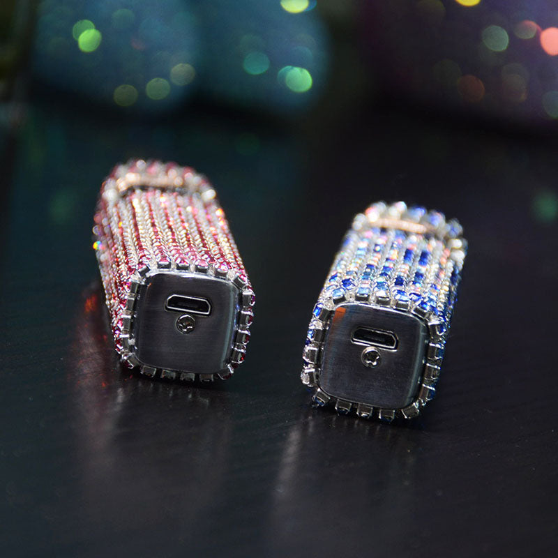 Maliben | Sparkle Stone Rhinestone Rechargeable Portable Lighter