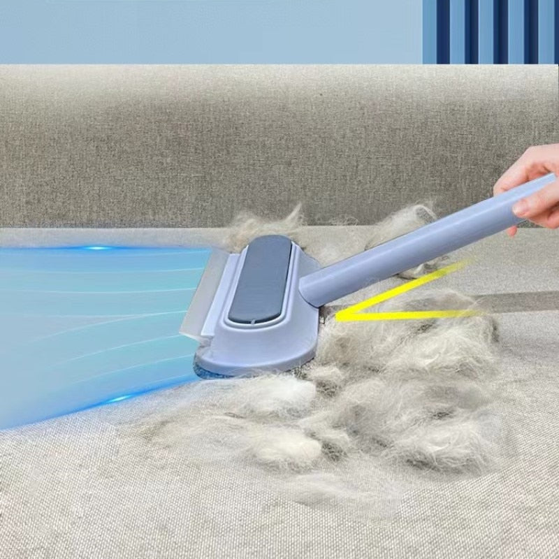 Maliben | 3in1 Pet Hair Lint Remover Window Cleaner Brush