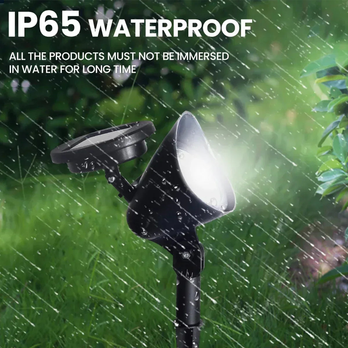 Maliben | Solar-Spotlight Lumifokus | Led Garden Spotlight | Ip65 Waterproof | For Trees, Paths & Landscape Lighting