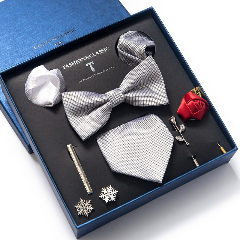 Maliben | Men Tie Set Luxury Gift Box