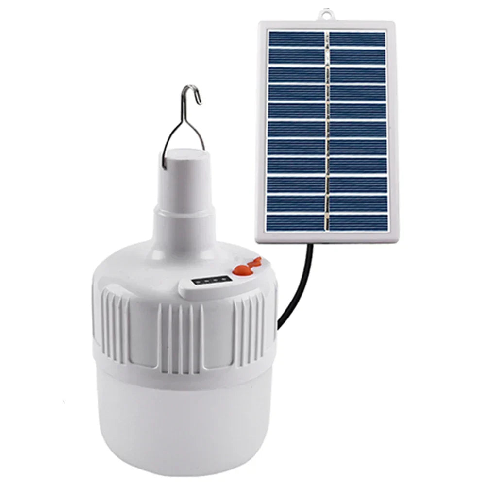 Maliben | Solanite Solar Led Hanging Lamp | 6–12 Hrs. Light | Rechargeable & Ip65 Waterproof | For Camping, Garden & Emergencies