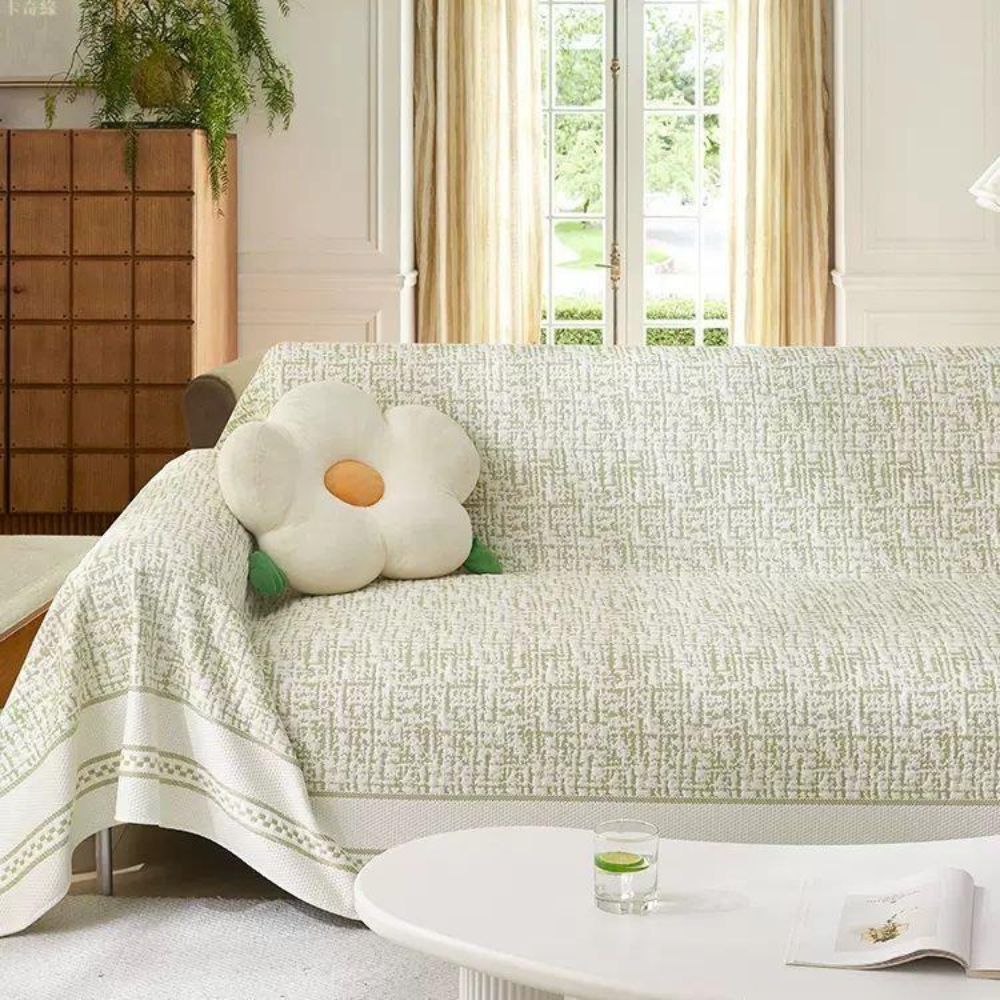 Maliben | Sahara Sketch Chenille Sofa Cover