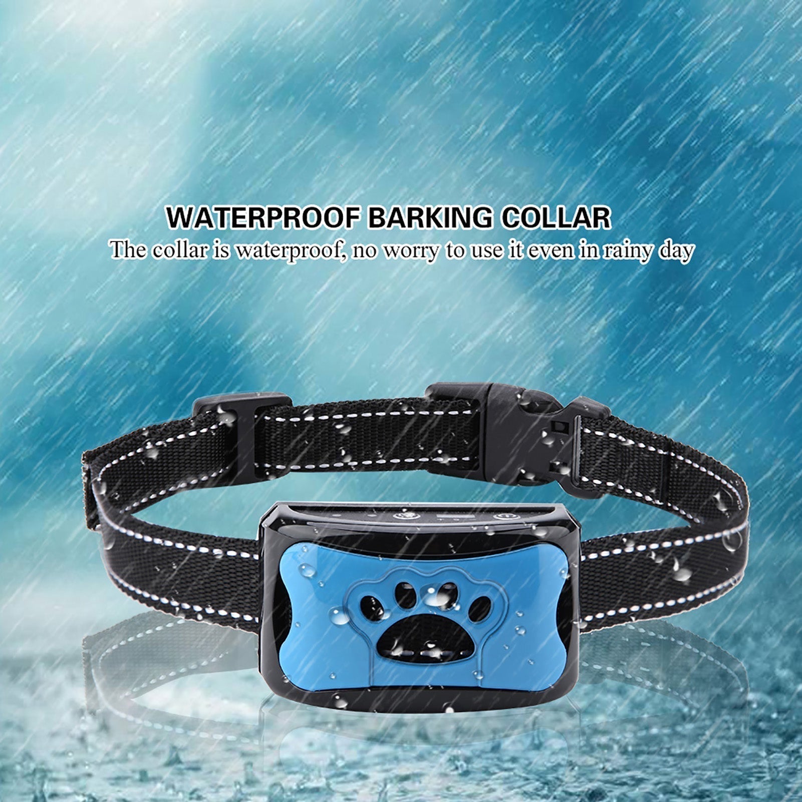 Maliben | Painless Anti-Bark Collar – Vibrations & Ultrasound for Dogs
