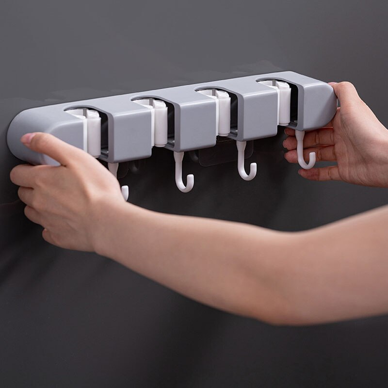 Maliben | Ultra Clean Wall-Mounted Mop Storage Hook