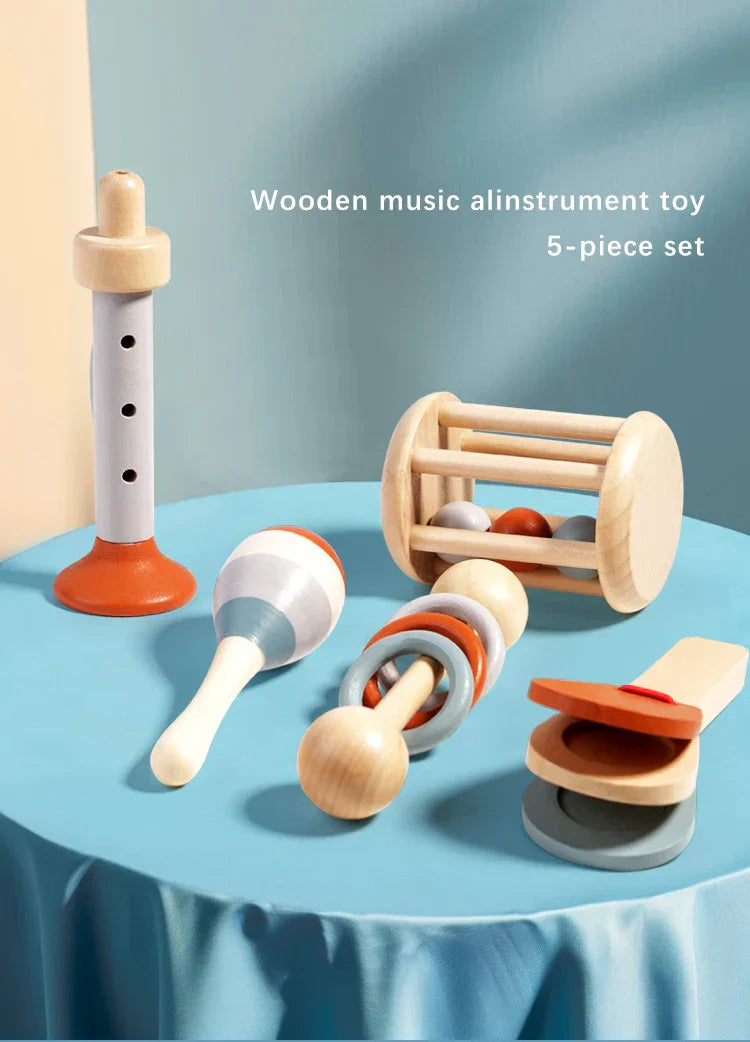 Maliben | Melodymates | Musical Discoveries - Educational Musical Instruments Set For Babies And Toddlers