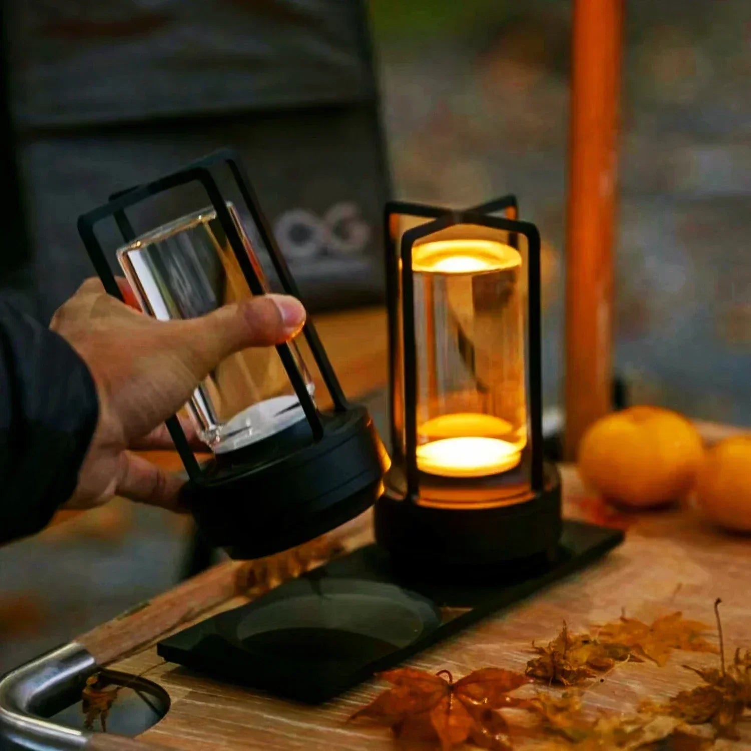 Maliben | Rechargeable Wireless Luxeglow Table Lamp - Elegant Wireless Lamp For Every Mood