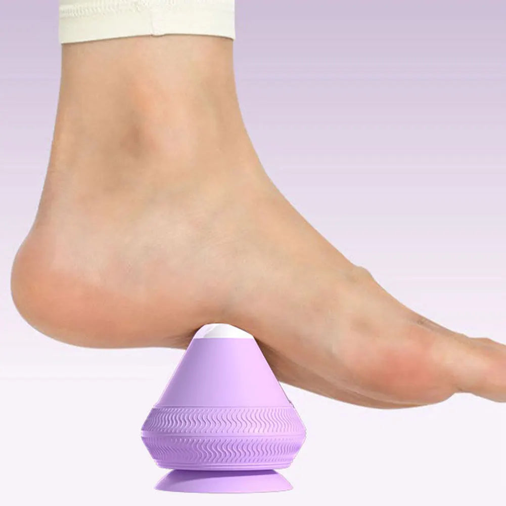 Maliben | Vibrations Massage Ball Flexivibe | Usb Rechargeable | Heat & Vibration Therapy | Silicone | Portable & Self-Adhesive