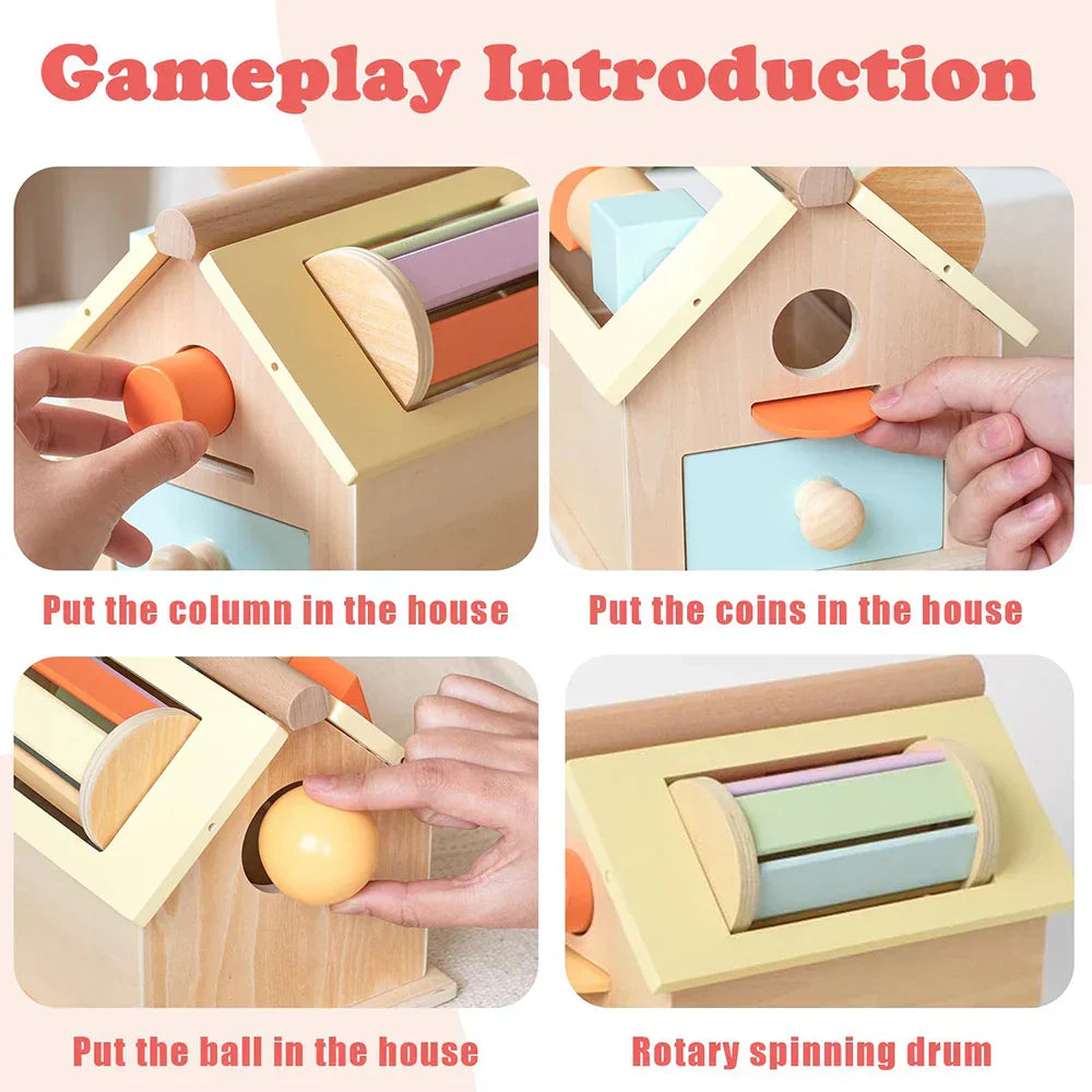 Maliben | EduplayBox | Discover And Learn - Montessori Activity box For Toddlers