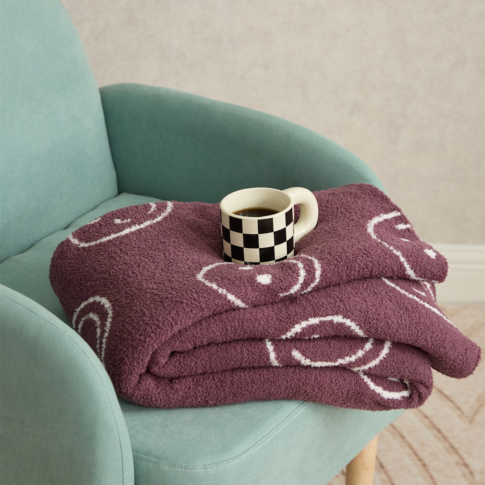Maliben Smiley Blanket