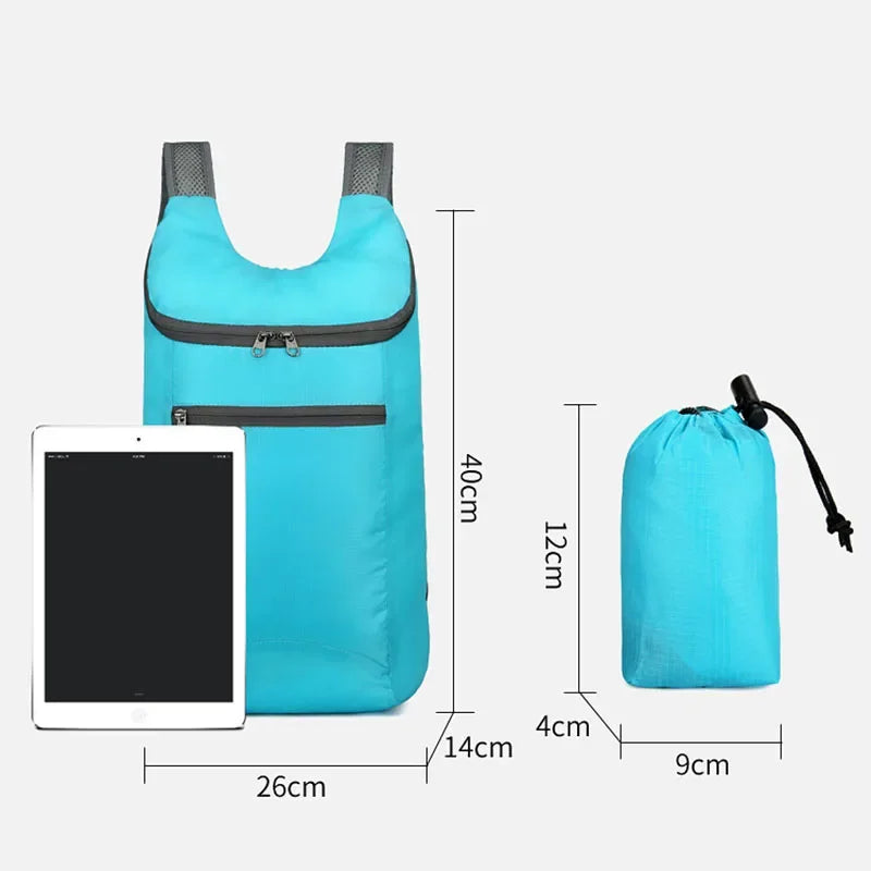 Maliben | Skyfold Litepack | Foldable Outdoor Backpack 20l | Waterproof & Ultralight | For Travel, Hiking & Leisure | Unisex