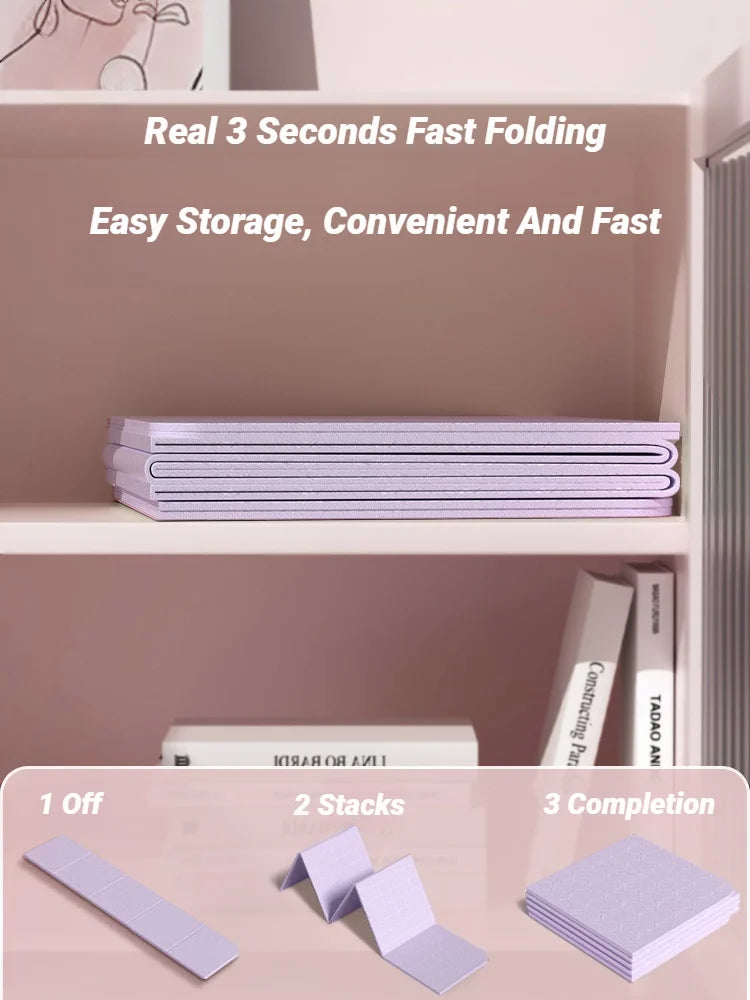 Maliben | Yogamat Flexfold | Foldable & Lightweight | Double-Sided Non-Slip | Eco-Friendly Tpe
