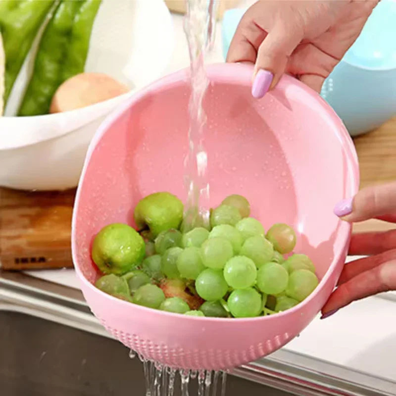 Maliben | Klarsieb Multifunctional Strainer | Travel Strainer & Draining Basket | For Fruits, Vegetables & Rice | Ergonomic Design