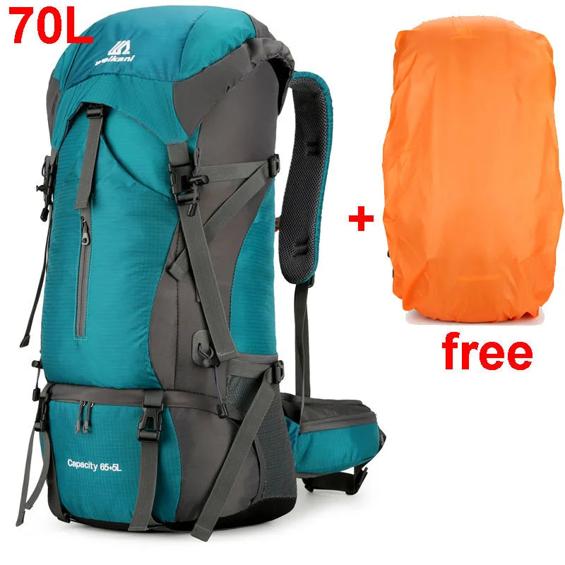 Maliben | Alpivento 70l Trekking Backpack | Waterproof Camping Backpack With Rain Cover | Large Outdoor Backpack For Hiking, Mountaineering & Travel Brand Name: