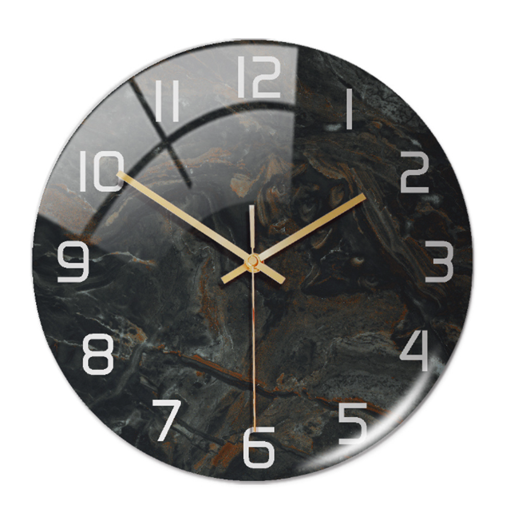 Maliben | Stylish Marble Wall Clock With Silent Mechanism