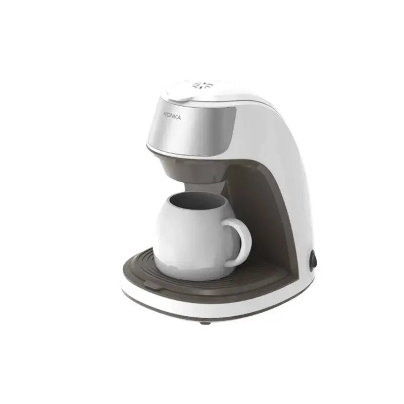 Maliben | KONKA Coffee Machine 2 in 1, Tea and Coffee Powder, Multiple Drops, Cafeteria, Quick Heating, Office and Home, 220 V, Easy to Use