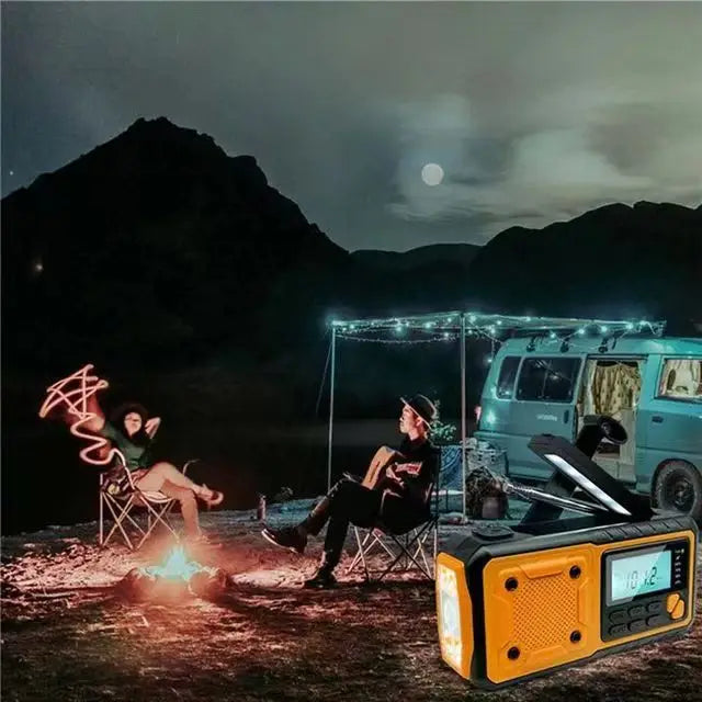 Maliben | Emergency Radio On Solar Energy & Hand Dynamo – Fm/Am Crisis Radio
