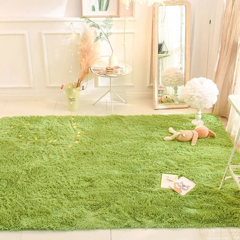 Maliben | Fluffy Ultra Soft Non-Slip Rug With Memory Foam Cushion