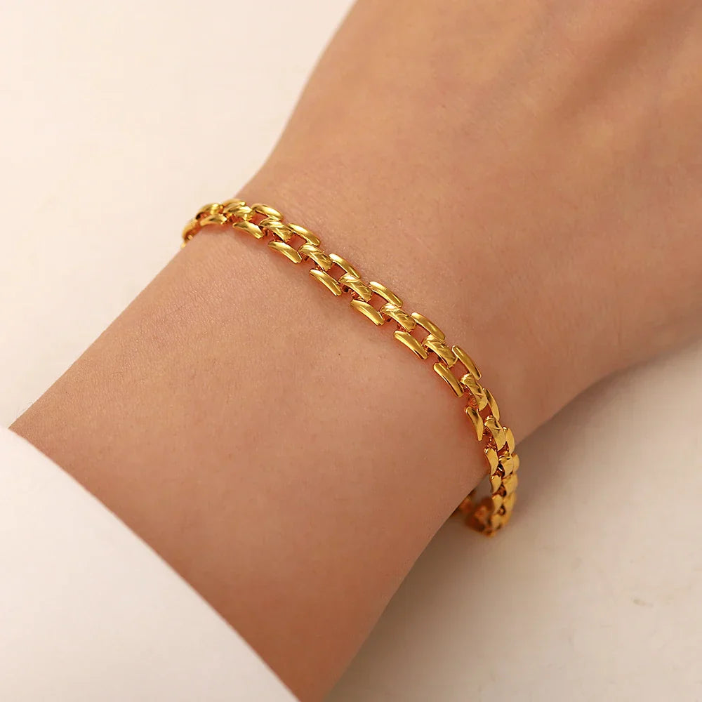 Maliben | 18k Thin Horology Inspired Bracelet