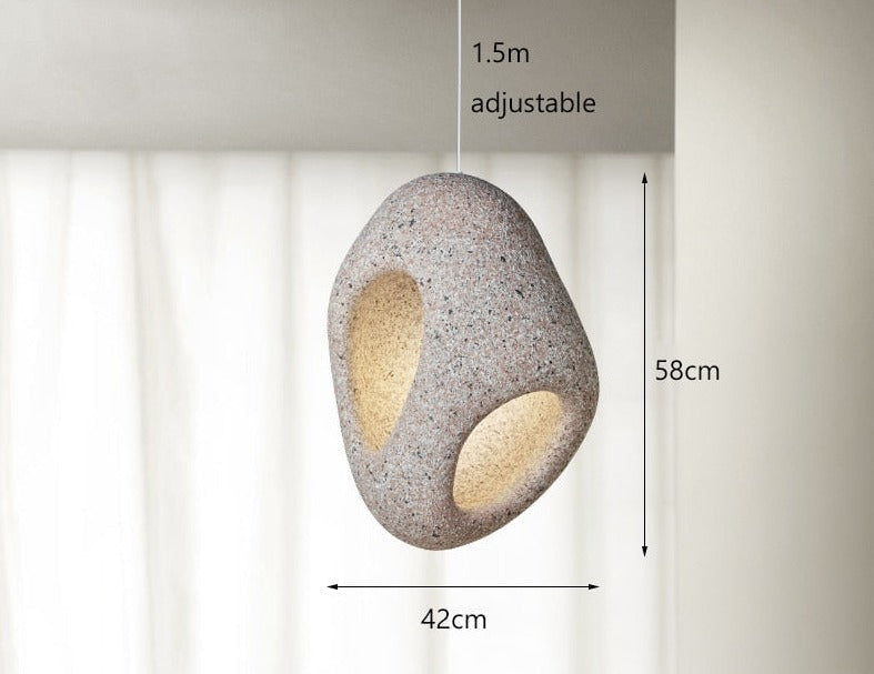 Maliben | Modern Creative Led Pendant Lamp Wabi Sabi