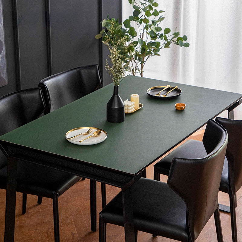 Maliben | Nordic Minimalist Leather Waterproof Table Protector Mat