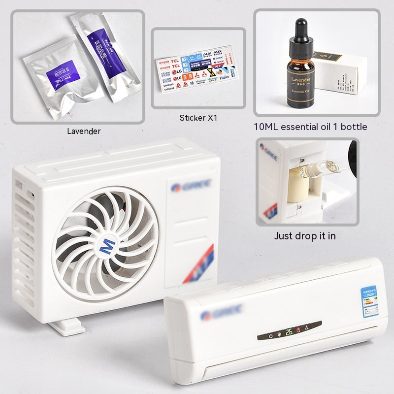 Maliben | Mini Solar Ac Car Aromatherapy Decor