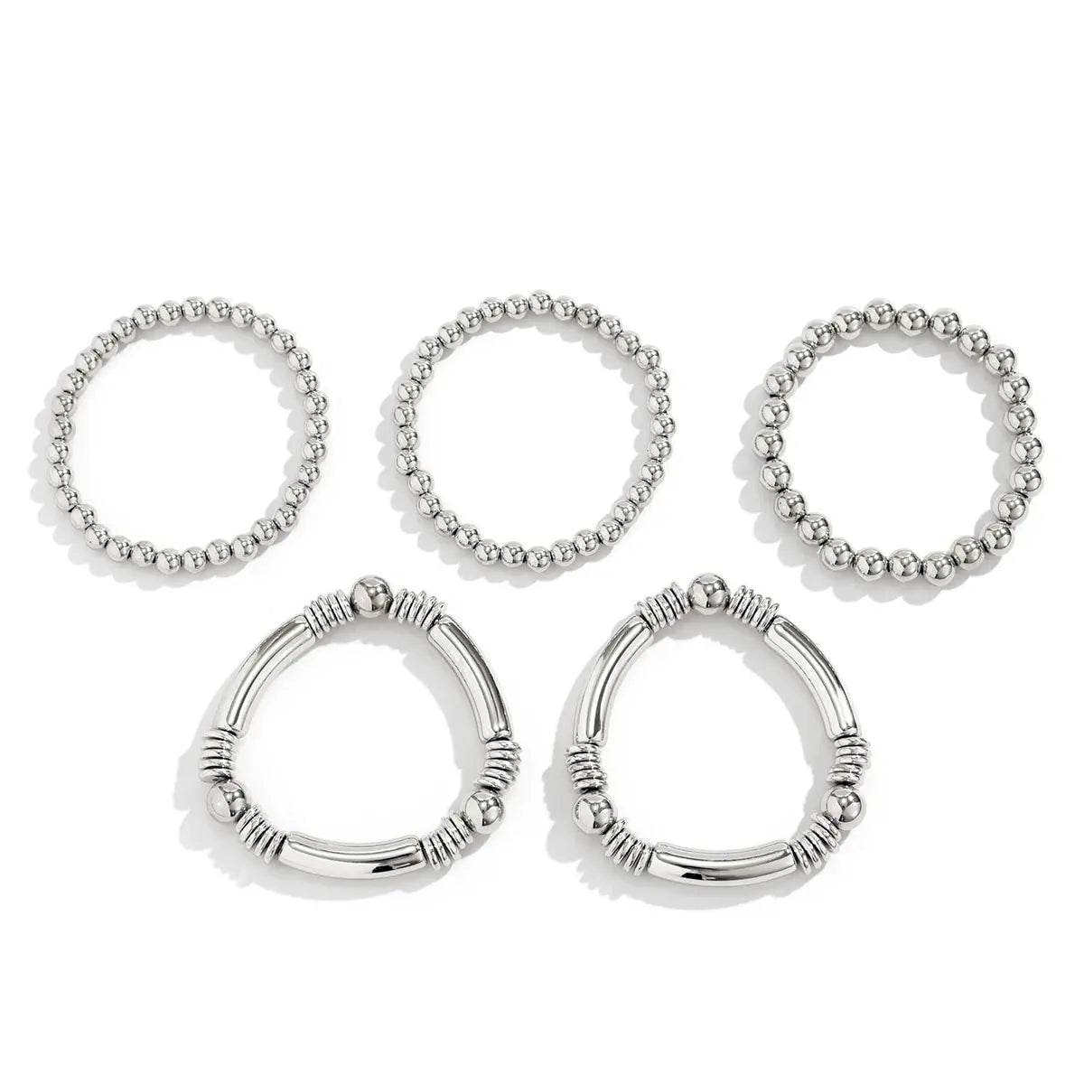 Maliben | 5pc Beaded Bracelet Stack Set